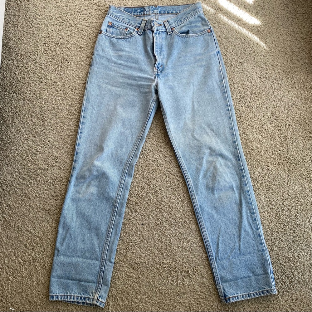 Vintage Levi’s 512 - Light Blue Denim Straight Jeans - 27